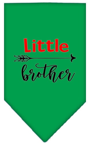 “Little Brother” Cotton Pet Bandana from As You Wish Apparel – Family Dog Bandana