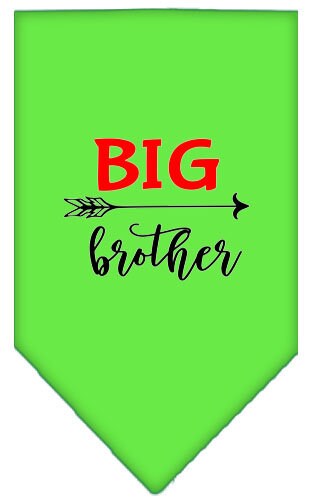 “Big Brother” Cotton Pet Bandana from As You Wish Apparel – Dog Family Bandana