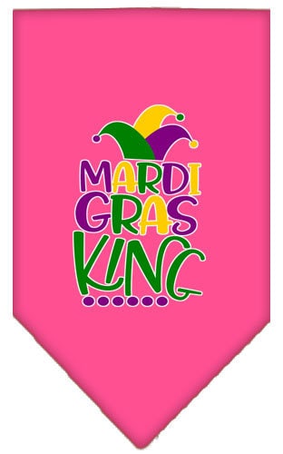 “Mardi Gras King” Cotton Pet Bandana from As You Wish Apparel – Mardi Gras Dog Bandana