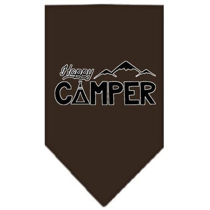“Happy Camper” Cotton Pet Bandana from As You Wish Apparel – Dog Adventure Bandana