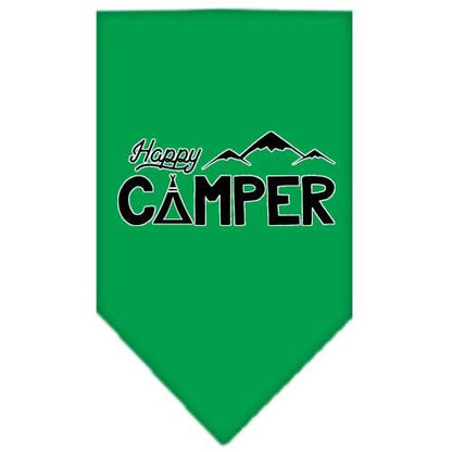“Happy Camper” Cotton Pet Bandana from As You Wish Apparel – Dog Adventure Bandana