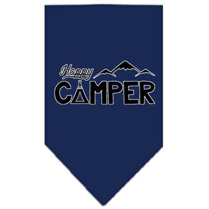 “Happy Camper” Cotton Pet Bandana from As You Wish Apparel – Dog Adventure Bandana
