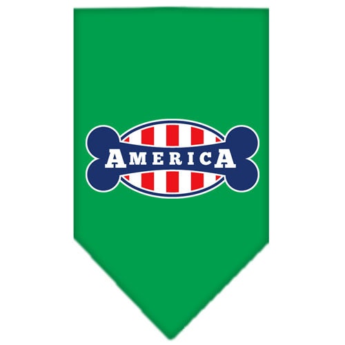 “Bonely In America” Cotton Pet Bandana from As You Wish Apparel – Patriotic Dog Bandana