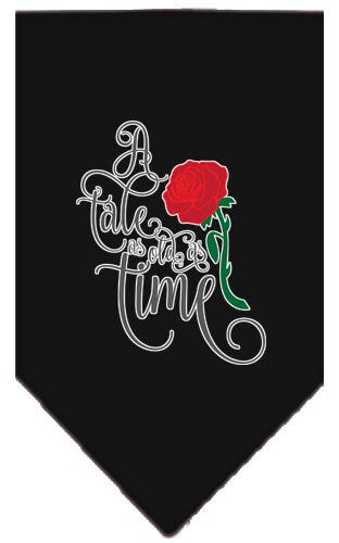 “Timeless Tale” Cotton Pet Bandana from As You Wish Apparel – Dog Style Bandana