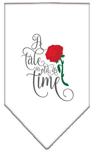 “Timeless Tale” Cotton Pet Bandana from As You Wish Apparel – Dog Style Bandana