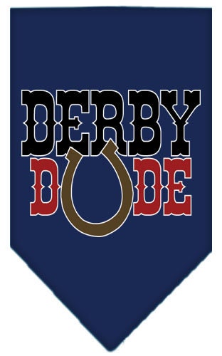 “Derby Dude” Cotton Pet Bandana from As You Wish Apparel – Derby Day Dog Bandana
