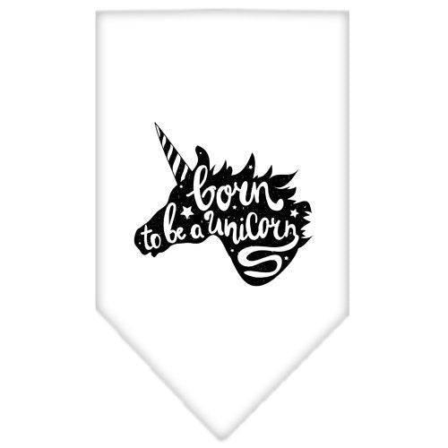 “Born To Be A Unicorn” Cotton Pet Bandana from As You Wish Apparel – Dog Fantasy Bandana