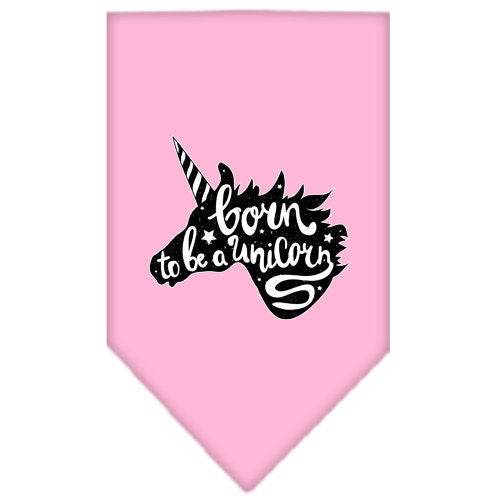 “Born To Be A Unicorn” Cotton Pet Bandana from As You Wish Apparel – Dog Fantasy Bandana