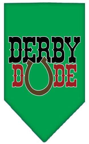 “Derby Dude” Cotton Pet Bandana from As You Wish Apparel – Derby Day Dog Bandana