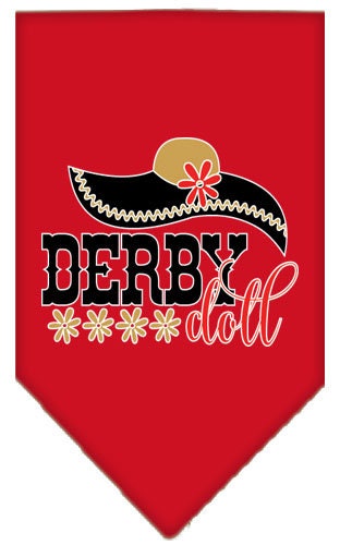 “Derby Doll” Cotton Pet Bandana from As You Wish Apparel – Derby Day Dog Bandana
