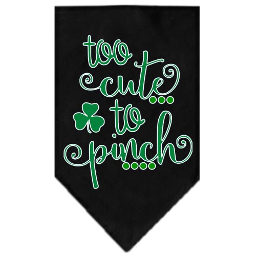 “Too Cute To Pinch” Cotton Pet Bandana from As You Wish Apparel – St. Patrick’s Day Dog Bandana