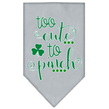 “Too Cute To Pinch” Cotton Pet Bandana from As You Wish Apparel – St. Patrick’s Day Dog Bandana