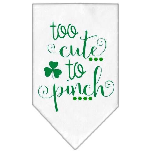 “Too Cute To Pinch” Cotton Pet Bandana from As You Wish Apparel – St. Patrick’s Day Dog Bandana