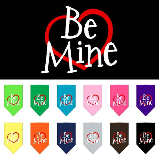 “Be Mine” Cotton Pet Bandana from As You Wish Apparel – Valentine Dog Fashion Bandana