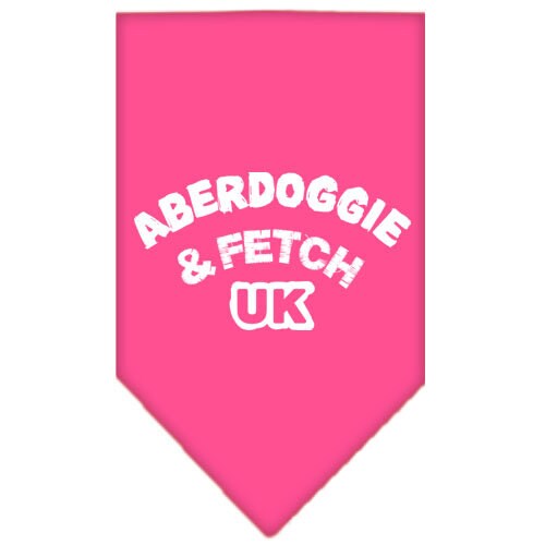 “Aberdoggie & Fetch UK” Cotton Pet Bandana from As You Wish Apparel – Dog Fashion Bandana