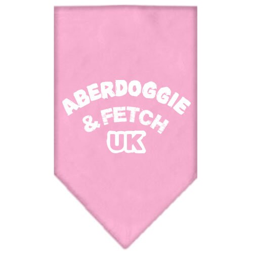 “Aberdoggie & Fetch UK” Cotton Pet Bandana from As You Wish Apparel – Dog Fashion Bandana