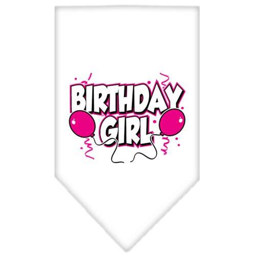 “Birthday Girl” or “Birthday Boy” Cotton Pet Bandana from As You Wish Apparel – Dog Birthday Bandana