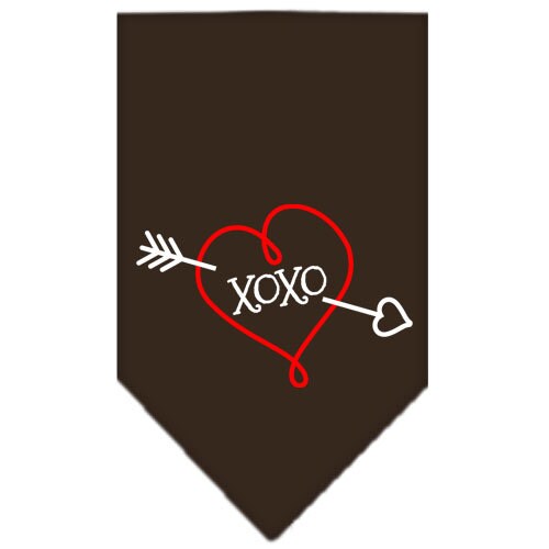“XOXO” Cotton Pet Bandana from As You Wish Apparel – Dog Love Bandana