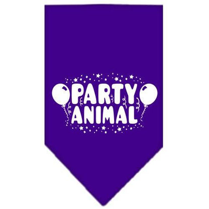 “Party Animal” Cotton Pet Bandana from As You Wish Apparel – Dog Celebration Bandana