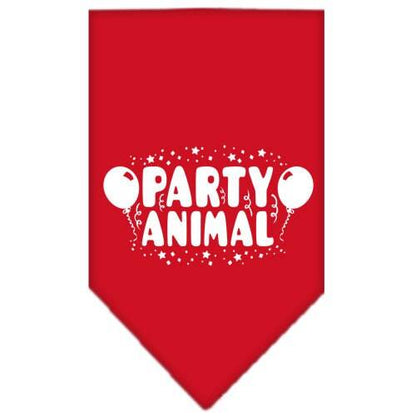 “Party Animal” Cotton Pet Bandana from As You Wish Apparel – Dog Celebration Bandana