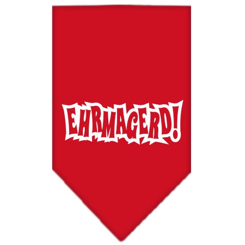 “Ehrmagerd!” Cotton Pet Bandana from As You Wish Apparel – Dog Humor Bandana