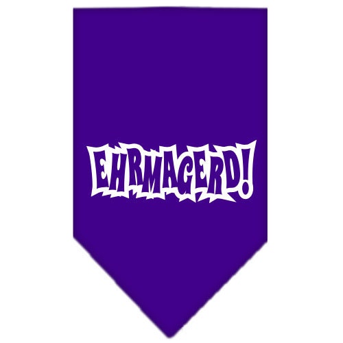 “Ehrmagerd!” Cotton Pet Bandana from As You Wish Apparel – Dog Humor Bandana