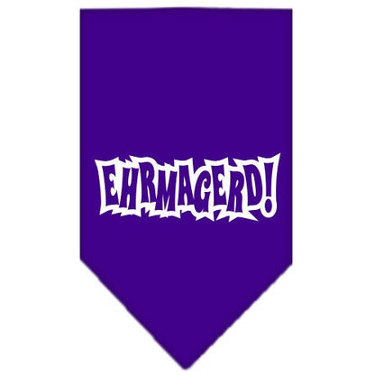 “Ehrmagerd!” Cotton Pet Bandana from As You Wish Apparel – Dog Humor Bandana