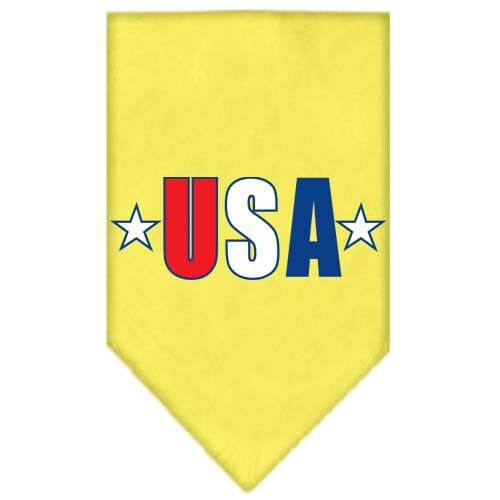 “USA Star” Cotton Pet Bandana from As You Wish Apparel – Patriotic Dog Bandana