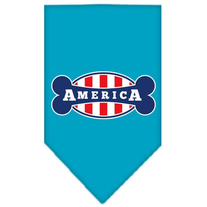 “Bonely In America” Cotton Pet Bandana from As You Wish Apparel – Patriotic Dog Bandana