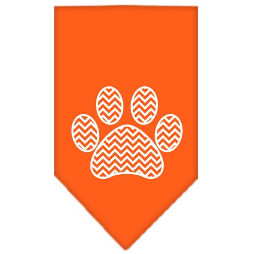 “Chevron Paw” Cotton Pet Bandana from As You Wish Apparel – Dog Fashion Bandana