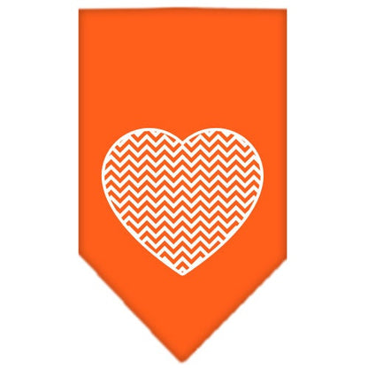 “Chevron Heart” Cotton Pet Bandana from As You Wish Apparel – Dog Fashion Bandana