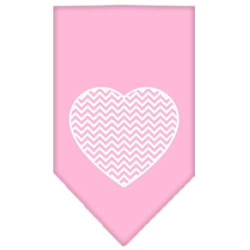 “Chevron Heart” Cotton Pet Bandana from As You Wish Apparel – Dog Fashion Bandana