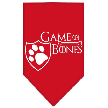 Game of Bones Cotton Pet Bandana from As You Wish Apparel – Dog Fashion Bandana
