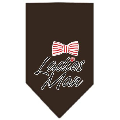 “Ladies Man” Cotton Pet Bandana from As You Wish Apparel – Dog Humor Bandana