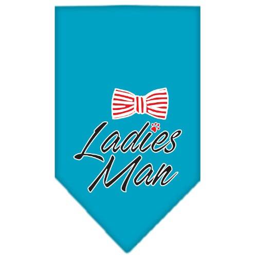 “Ladies Man” Cotton Pet Bandana from As You Wish Apparel – Dog Humor Bandana