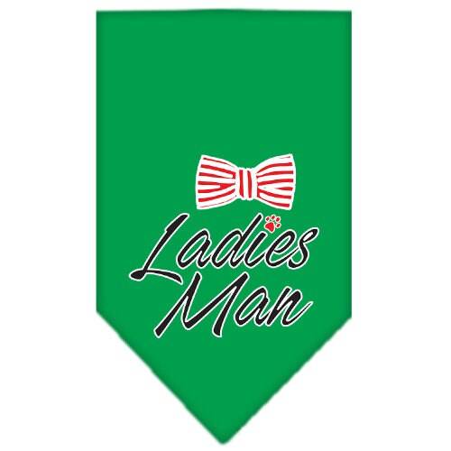 “Ladies Man” Cotton Pet Bandana from As You Wish Apparel – Dog Humor Bandana