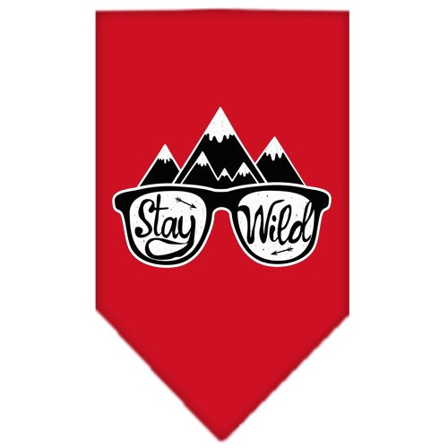 “Stay Wild” Cotton Dog Bandana from As You Wish Apparel – Dog Fashion Bandana