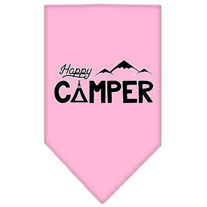 “Happy Camper” Cotton Pet Bandana from As You Wish Apparel – Dog Adventure Bandana