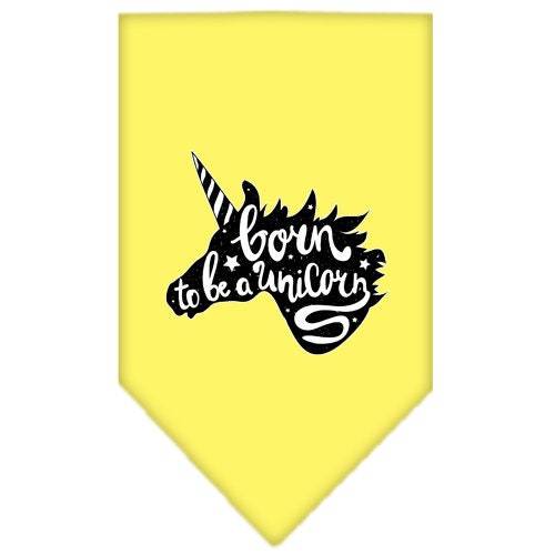 “Born To Be A Unicorn” Cotton Pet Bandana from As You Wish Apparel – Dog Fantasy Bandana
