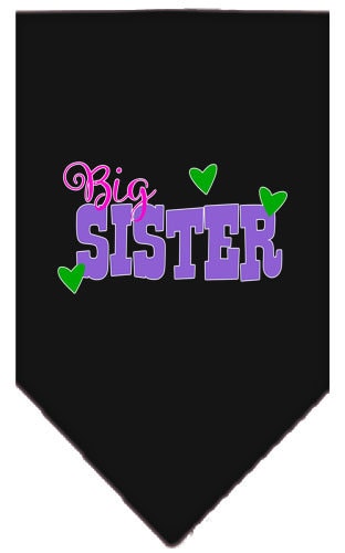 “Big Sister” Cotton Pet Bandana from As You Wish Apparel – Dog Family Bandana
