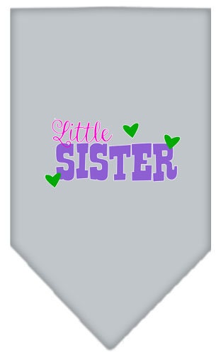 “Little Sister” Cotton Pet Bandana from As You Wish Apparel – Family Dog Bandana