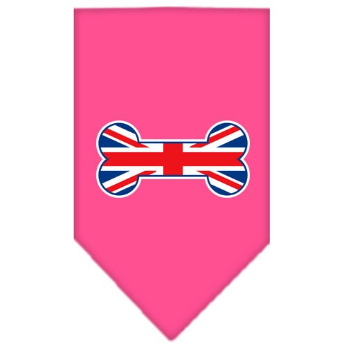 Bone Shaped UK Flag Cotton Pet Bandana from As You Wish Apparel – Dog Fashion Bandana