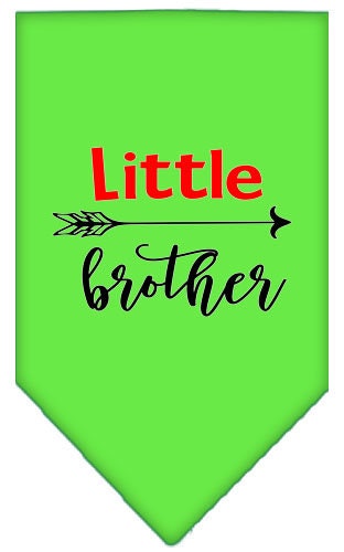 “Little Brother” Cotton Pet Bandana from As You Wish Apparel – Family Dog Bandana