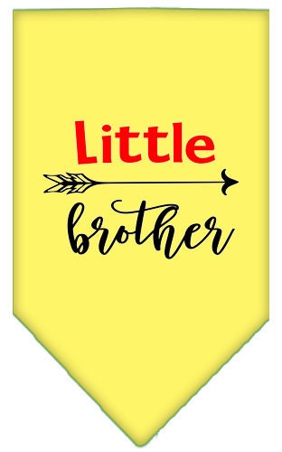 “Little Brother” Cotton Pet Bandana from As You Wish Apparel – Family Dog Bandana