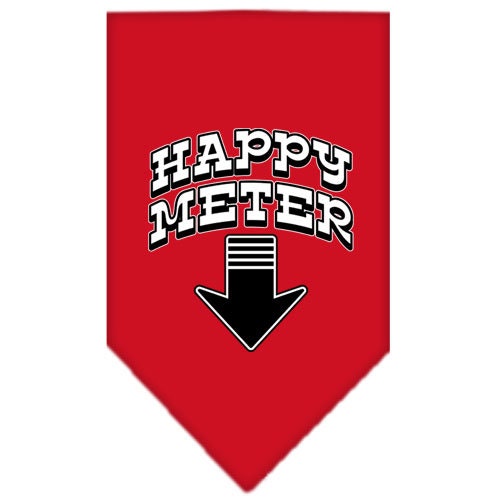 “Happy Meter” Cotton Pet Bandana from As You Wish Apparel – Dog Humor Bandana
