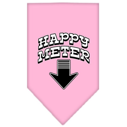 “Happy Meter” Cotton Pet Bandana from As You Wish Apparel – Dog Humor Bandana
