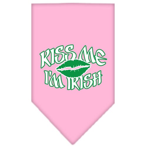 “Kiss Me I’m Irish” Cotton Pet Bandana from As You Wish Apparel – St. Patrick’s Day Dog Bandana