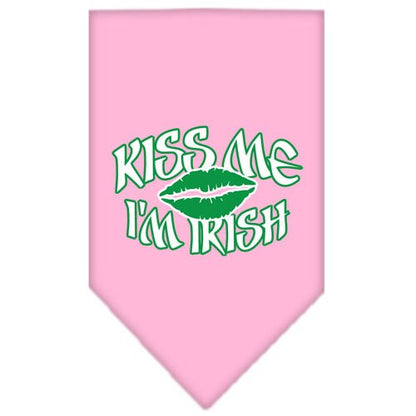 “Kiss Me I’m Irish” Cotton Pet Bandana from As You Wish Apparel – St. Patrick’s Day Dog Bandana