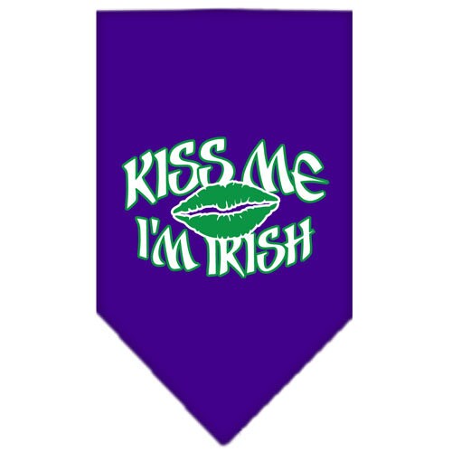 “Kiss Me I’m Irish” Cotton Pet Bandana from As You Wish Apparel – St. Patrick’s Day Dog Bandana