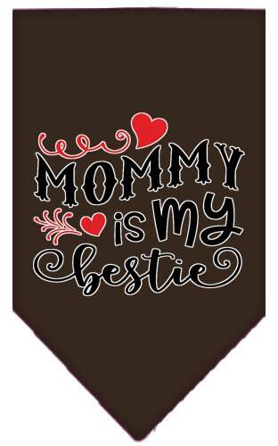 “Mommy Is My Bestie” Cotton Pet Bandana from As You Wish Apparel – Dog Love Bandana